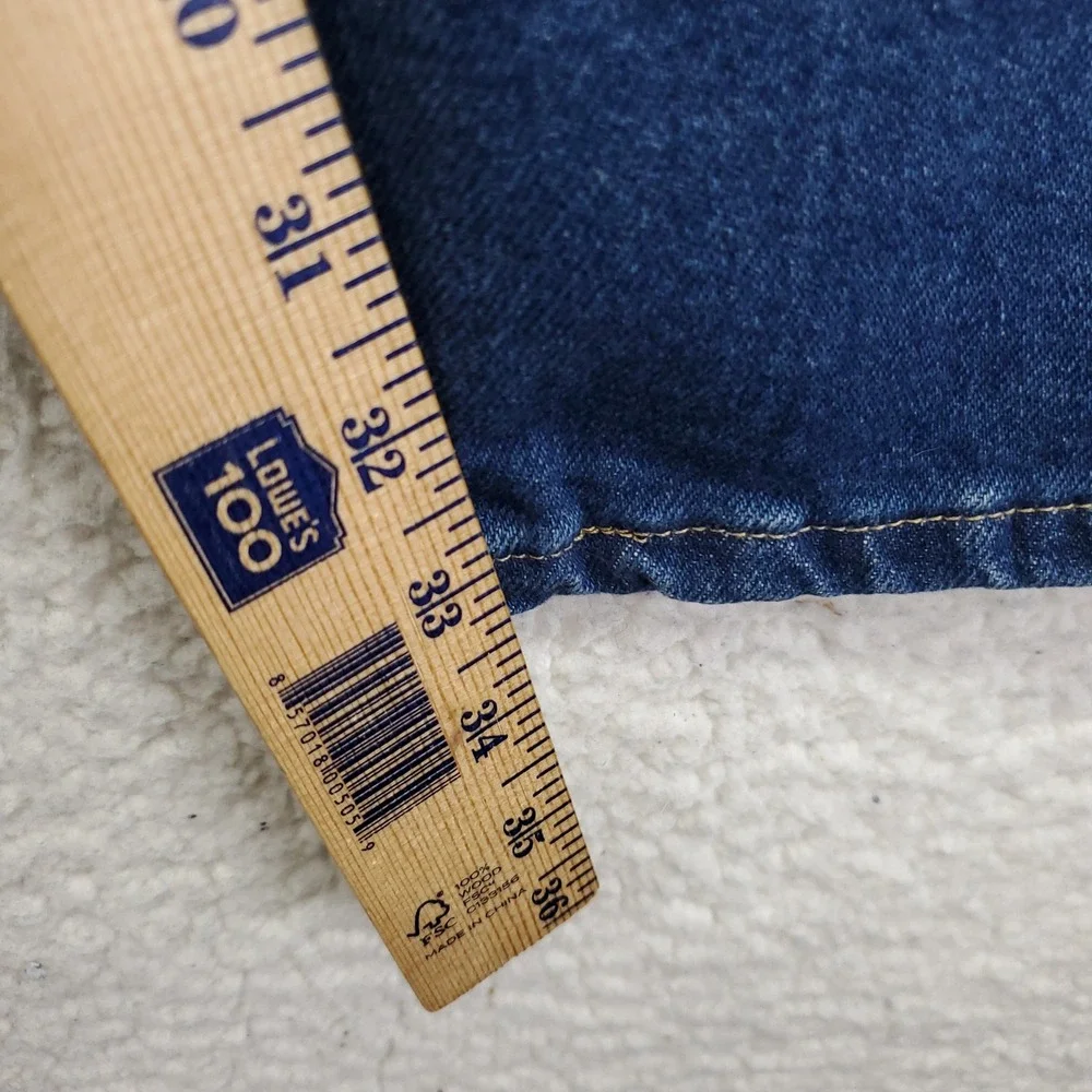Wrangler Five Star Heritage Relaxed Fit Jeans Men 42x34 Blue Denim 1097FXVMD NEW